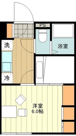 レオパレス谷保第三公園の物件間取画像